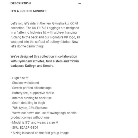 Gymshark x KK Fit 7/8 Legging in Camo - Picture 3 of 3